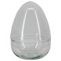 Campana de cristal SENUEL, reciclada, transparente, 26,5 cm, Ø 19,8 cm