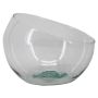 Cuenco de cristal NELLY OCEAN, transparente, 15 cm, Ø 19,5 cm
