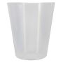 Recipiente interior de plástico KIPA para cestas de plantas, impermeable, transparente, 40 cm, Ø 35 cm