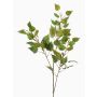 Rama artificial de abedul NERIS con flores, verde, 95 cm