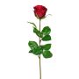 Flor artificial de rosa NORLAN, roja, 70cm, Ø8cm