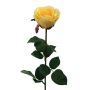 Flor artificial rosa NORLAN, amarilla, 70cm, Ø8cm