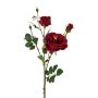 Rama de rosa artificial FRALGO, roja, 60 cm, Ø 3-10 cm
