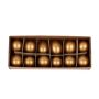 Huevos de gallina decorativos KIKU, 12 unidades, decoración de Pascua, dorados