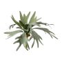 Planta artificial, helecho de cuernos SLUHAR, soporte, verde, 35cm