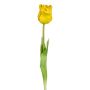 Flor decorativa tulipán loro DOVLE, amarillo, 45 cm