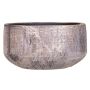 Cuenco de cerámica AETIOS, color degradado, marrón-dorado, 13cm, Ø28cm