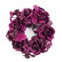 Guirnalda de velas de plástico INGA, rosa, hortensia, violeta, Ø15cm