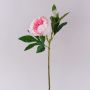 Peonía artificial FYRFAR, abierta, rosa, 60 cm