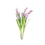 Flor decorativa del delfinio AKSINJA, 3 unidades, LED, rosa, 85 cm