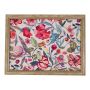 Bandeja de regazo BJARKA, con motivo de flores, multicolor, 43 x 33 x 7 cm