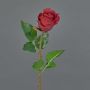 Rosa artificial GENIO, roja, 60 cm, Ø 7 cm
