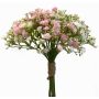 Ramo decorativo de gypsophila LITAGO, blanco-rosa, 23 cm