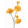 Rama decorativa de clavel STURYN, amarilla, 55 cm, Ø 2,5-6 cm