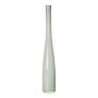 Jarrón esbelto de cristal NASTASYA, blanco, 60 cm, Ø 10 cm
