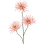 Rama decorativa de crisantemo LASDIM, rosa claro, 75 cm, Ø 11 cm