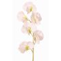 Flor artificial Lathyrus WAHNY, blanco y verde, 45 cm, Ø 5,5 cm