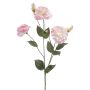 Lisianthus artificial RENARA, rosa-crema, 75 cm