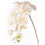Rama artificial de orquídea Phalaenopsis WESA, blanca, 90 cm, Ø 11-12,5 cm