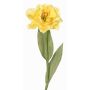 Tulipán artificial tipo «papagayo» STEFANIE, amarillo, 65 cm, Ø 14 cm