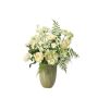 Ramo decorativo FEME, blanco, 70 cm, Ø 45 cm