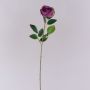 Rosa de terciopelo SEENSA, morada, 60 cm, Ø 7 cm