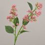 Rama de viburnum artificial LABIBA con capullos, rosa, 60 cm, Ø 2,5-5 cm