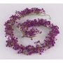 Guirnalda artificial de gypsophila LITAGO, violeta, 180 cm