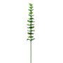 Ramas de eucalipto de plástico GLAUCO con aspecto de cristal, 12 unidades, verde, 80 cm