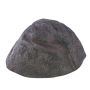 Roca decorativa alargada / cubierta para bomba ANDREAS, gris, 76 x 68 x 32 cm, resistente a la intemperie