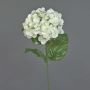 Hortensia de plástico MONA, crema, 70cm, Ø16cm