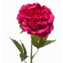Flor artificial de peonía GAVRON, rosa chillón, 55 cm