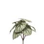 Planta artificial begonia de hojas BLAROM sobre varilla, crossdoor, verde-gris, 25cm