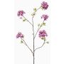 Rama decorativa de cerezo ornamental SLIRKO con flores, lila claro, 115 cm
