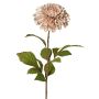 Dalia satinada TINFAS, rosa pálido, 60 cm, Ø 13 cm
