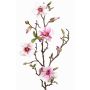 Magnolia falsa MARGA, rosa-rosa, 80cm, Ø6-8cm