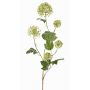 Rama artificial de viburnum TENSHI, verde, 90cm, Ø5-10cm
