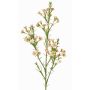 Rama artificial de flor de cera FRINDALS, rosa claro-blanco, 65cm, Ø1,5-2cm