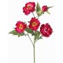 Rama artificial de peonía LARDUAN, Colección Eco, fucsia, 60cm, Ø7cm