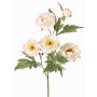 Rama artificial de peonía LARDUAN, Colección Eco, rosa pálido-blanco, 60cm, Ø7cm