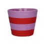 Cesta para plantas NERIONKO MULTI, lila-rojo, 16cm, Ø19cm