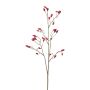 Rama de rosas silvestres artificiales ZORLEN con escaramujos, rojo, 90cm