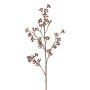 Rama artificial de eucalipto FRULIN con frutos, rosa oscuro, 80cm