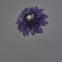 Dalia artificial LEOLANI, glamour-lila oscuro-electrum, 60 cm, Ø 15 cm