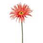 Flor artificial de gerbera FELISY, salmón, 65cm
