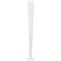 Jarrón de pie de cristal WANJA con base, transparente, 60 cm, Ø 11 cm