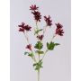 Margarita de terciopelo FENAS, rojo oscuro, 65cm, Ø4-5cm