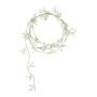 Guirnalda de flores artificiales de gypsophila SIVON, blanca, 180 cm