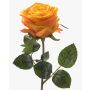 Rosa artificial SIMONY, amarillo-naranja, 45cm, Ø8cm