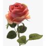 Rosa artificial SIMONY, rosa salmón, 45cm, Ø8cm